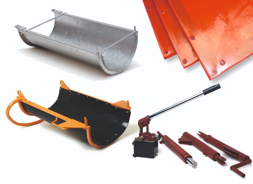 Transit Mixer Chute مزراب طويل/قصير